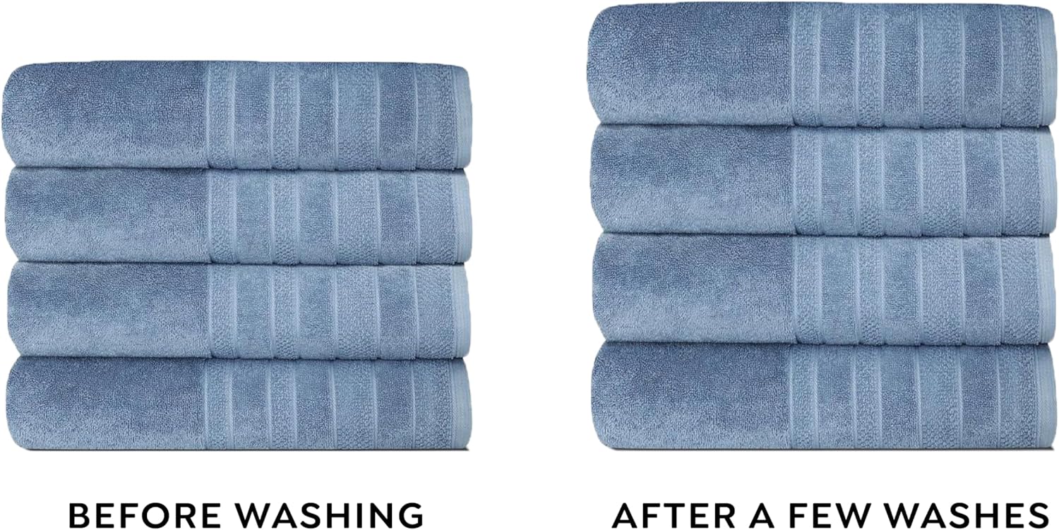 1888 Mills Premium 100 Cotton Washcloth Set Maximum Absorbency Luxury Feel