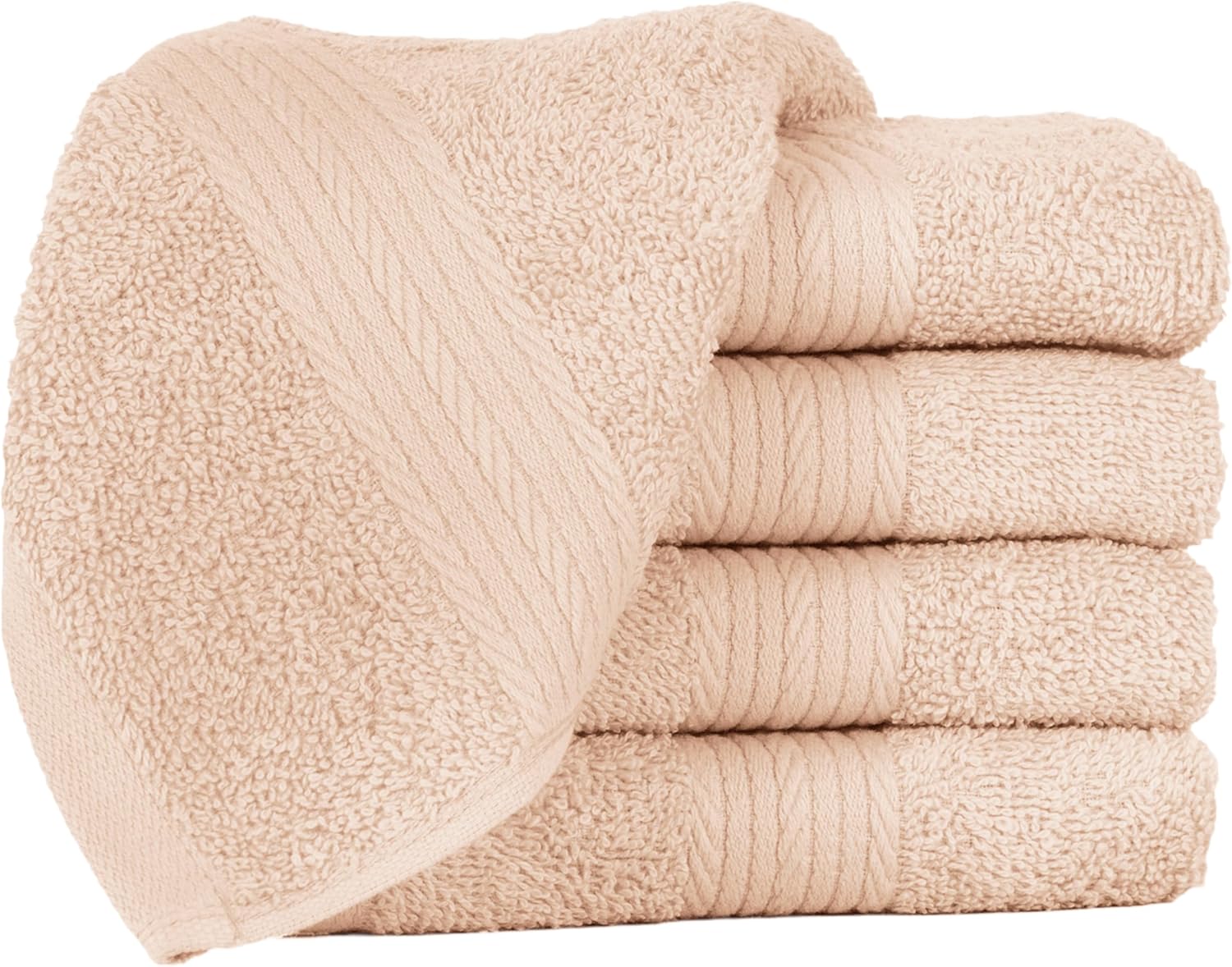 Perfect 5-Pack 12x12 Washcloths