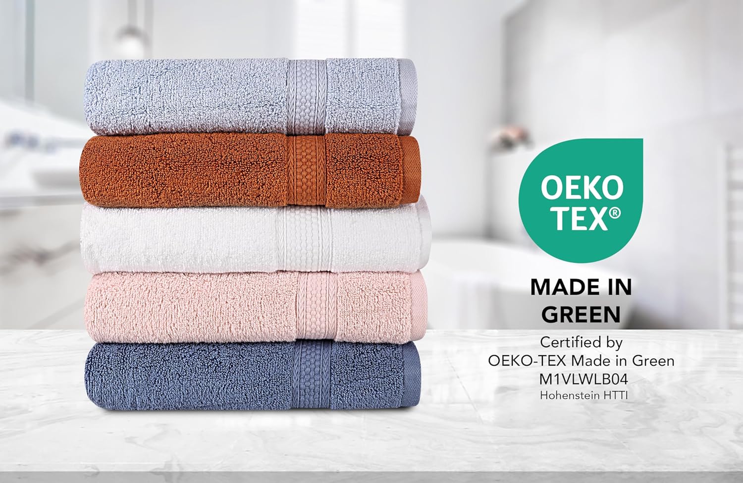 A1HC Washcloth Set for Baths