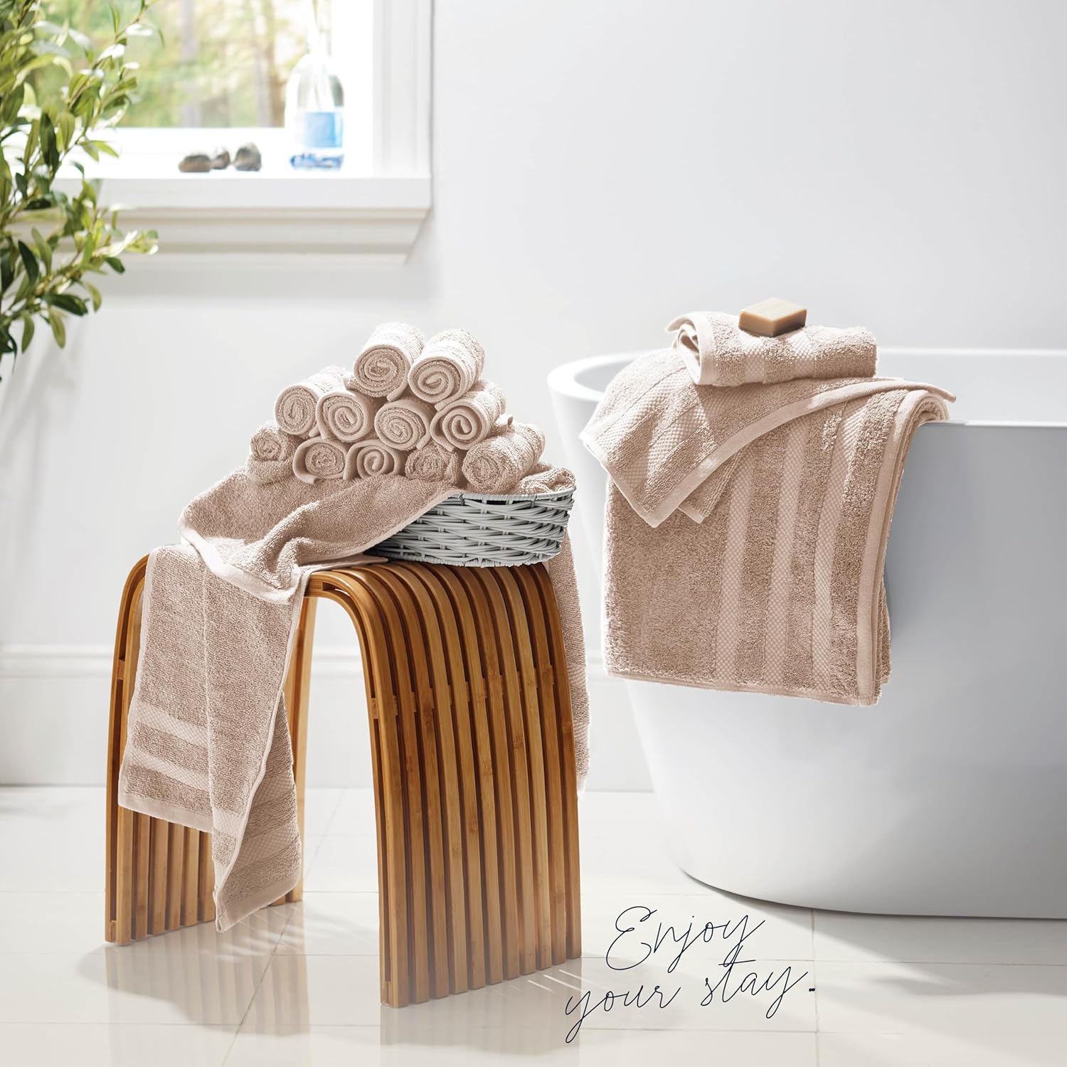 Belador Luxury Wash Cloths 24-Pack - 13x13