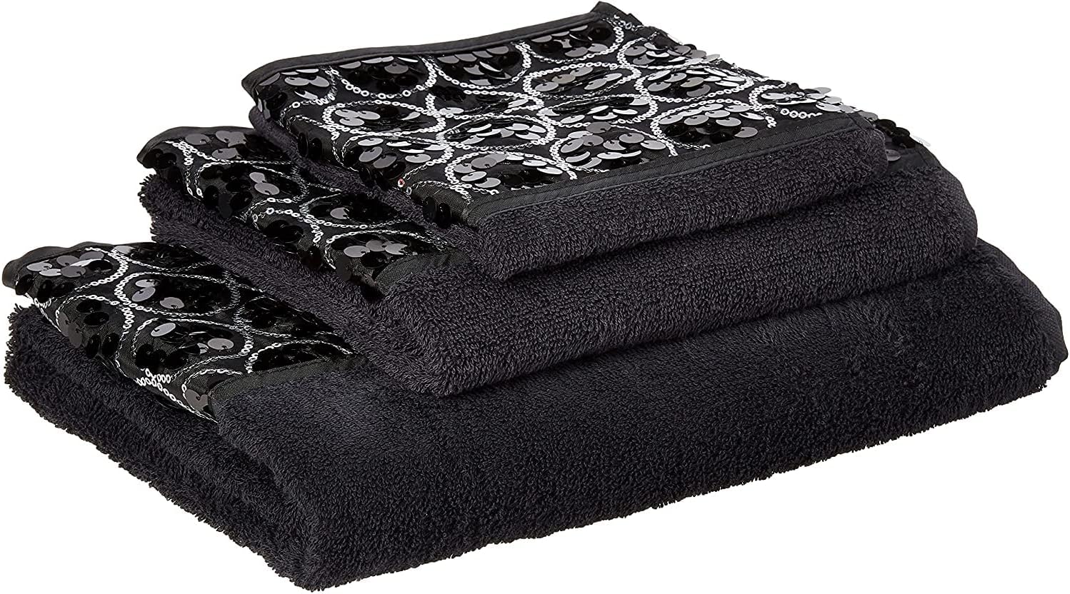 Popular Bath Sinatra Towel Set 100 Cotton Modern Design