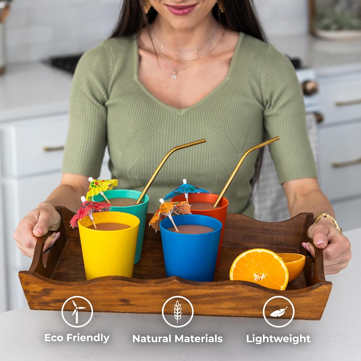 Grow Forward Premium Plastic Cups for Kids