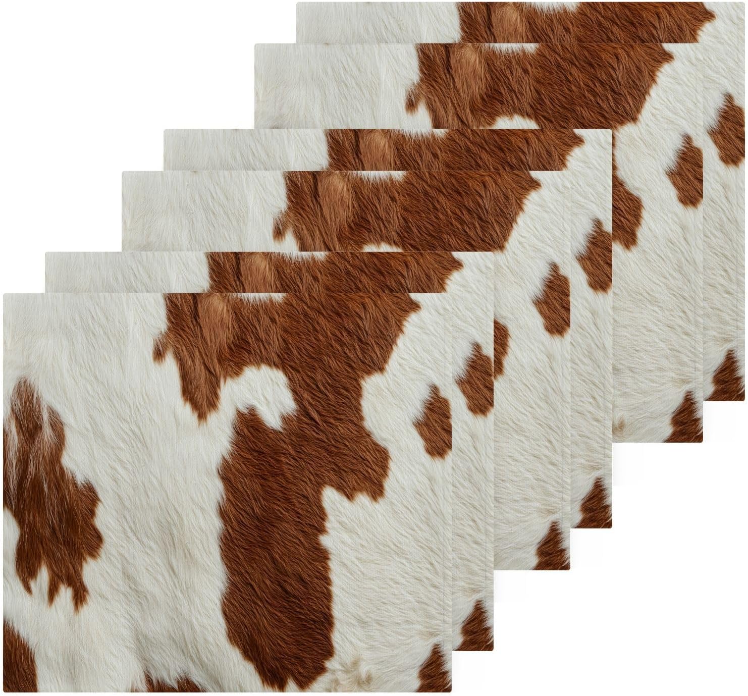 Perfect 12x12 Soft Print Washcloth Set for Bathroom More