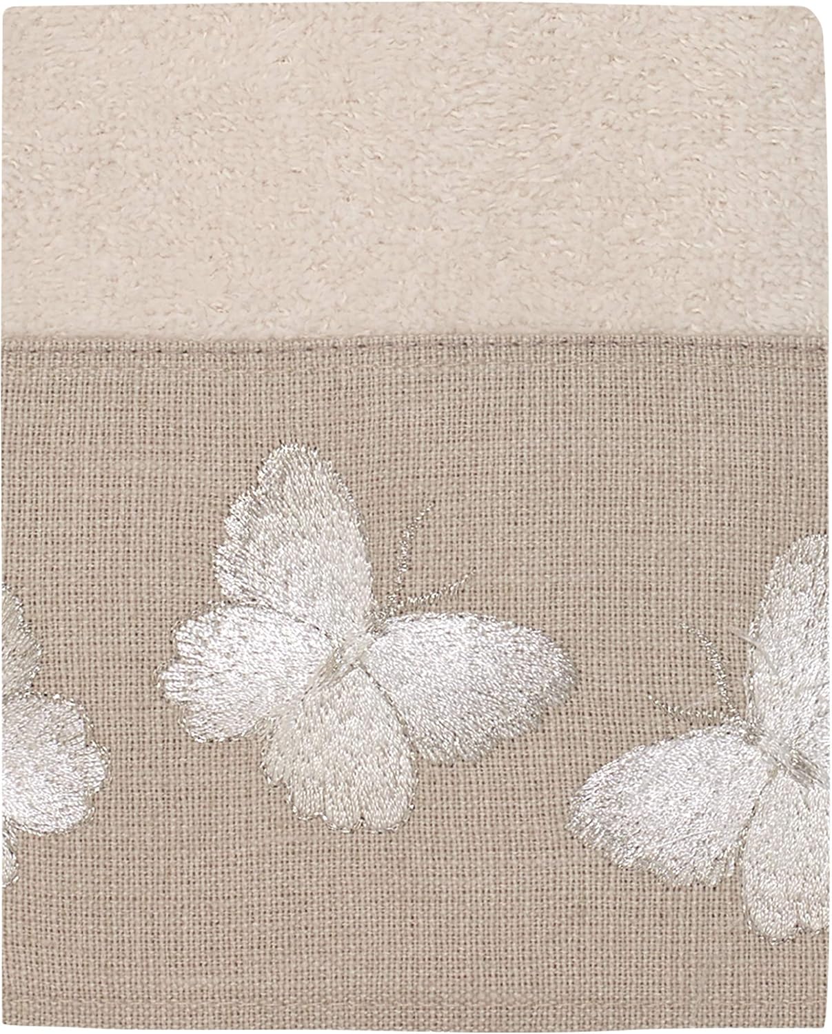 Avanti Linens - Yara Washcloth Ivory