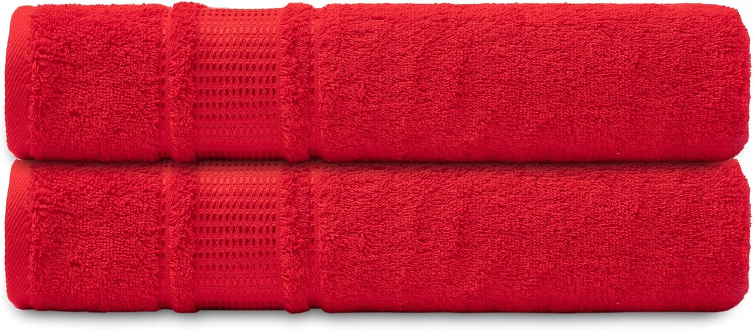 2-Piece Luxury Bath Towels Set for the Bathroom