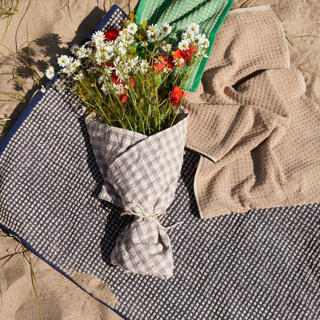 Juna-check Washcloth Soft Sustainable