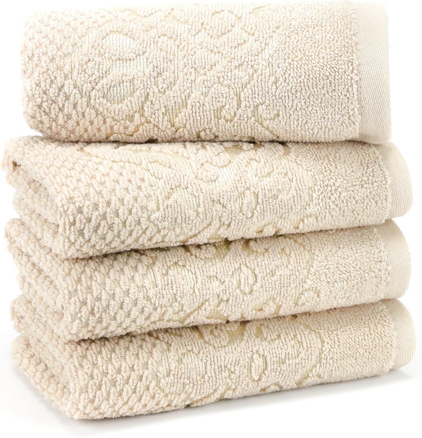 EastNBlue Galata Premium 100 Turkish Cotton Washcloths 4 Pack