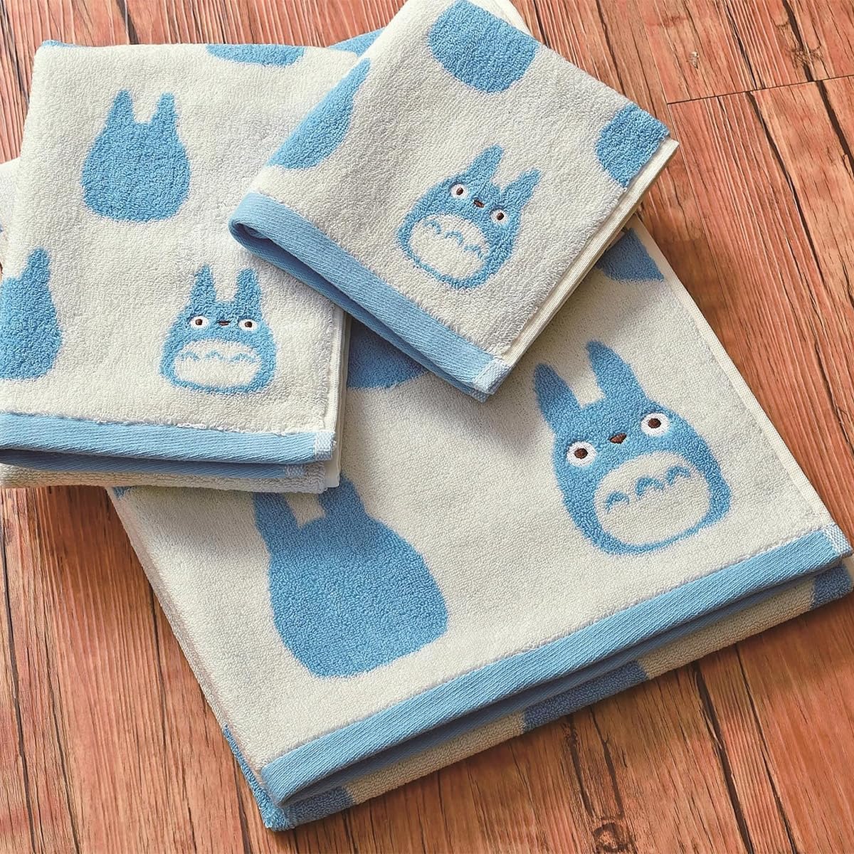 Studio Ghibli My Neighbor Totoro Blue Totoro Washcloth