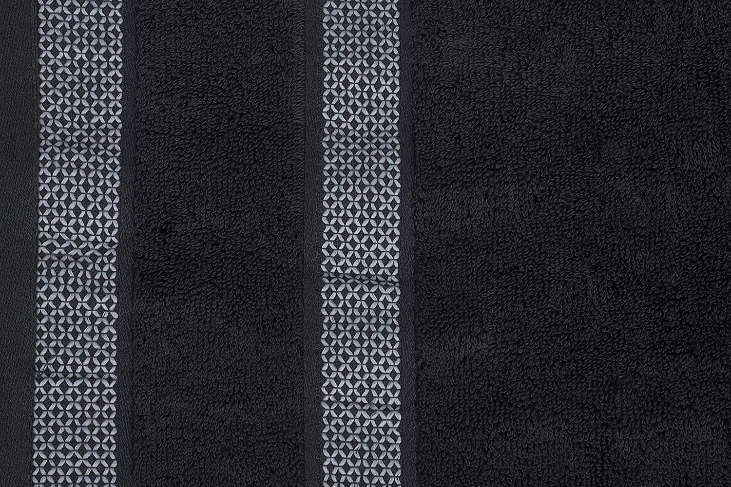 Solitaire Mix 6-Piece Cotton Towels Luxurious Family Set