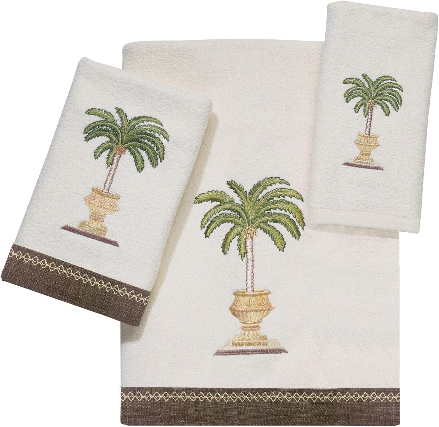 Avanti Linens Palm Bay Cotton Towel Set 3-Piece