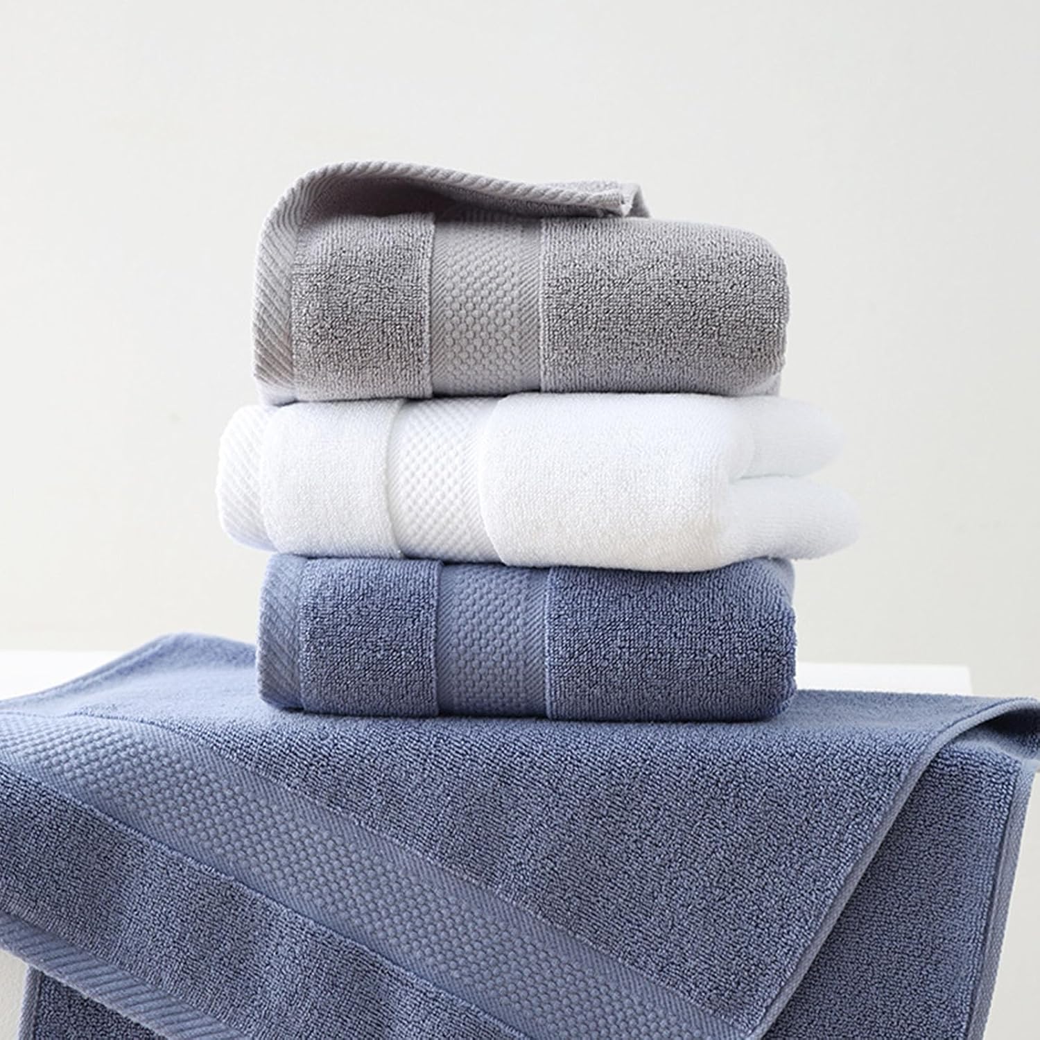 Classical White Cotton Towel