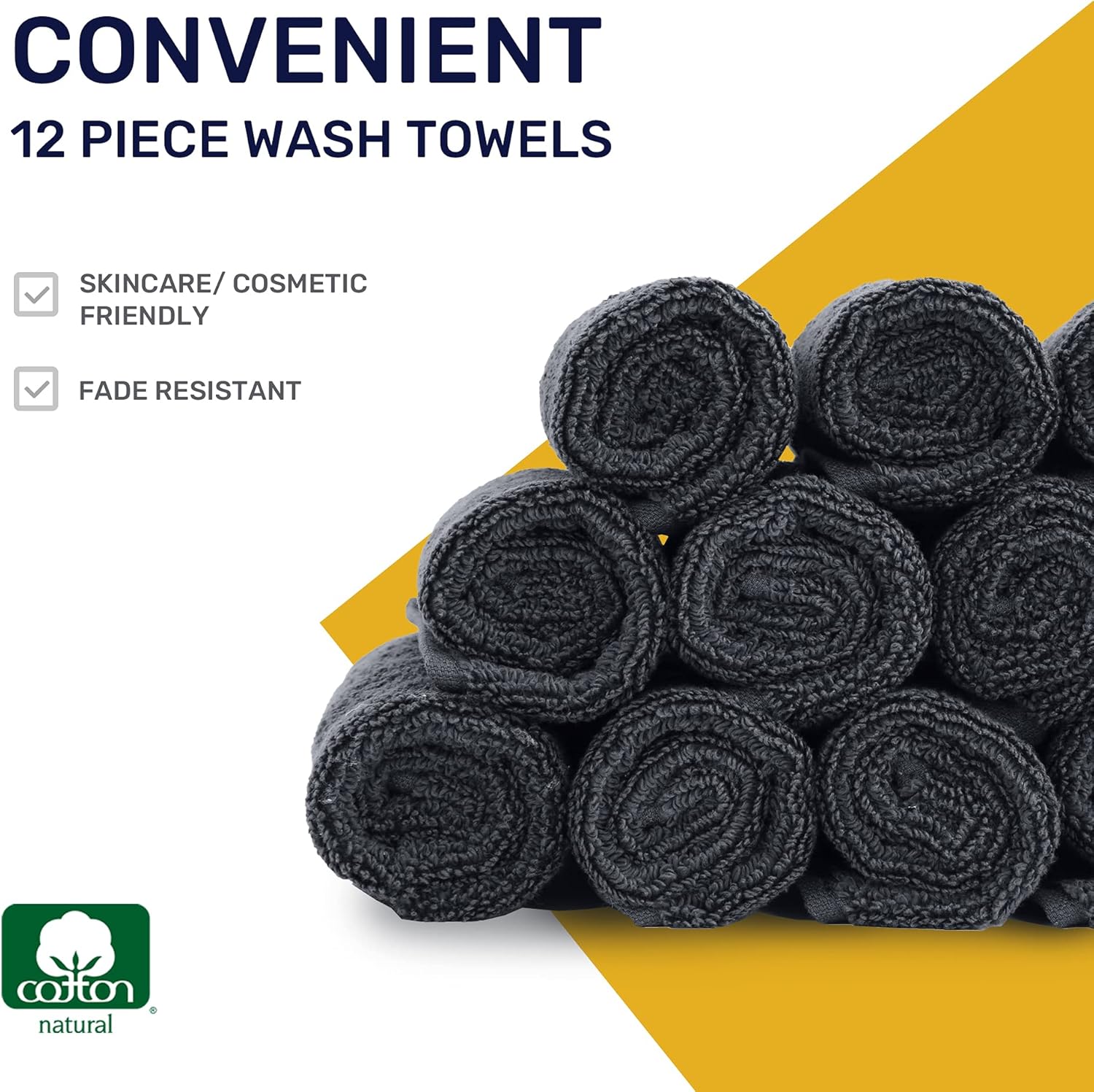 Luxury 100 Cotton Washcloths