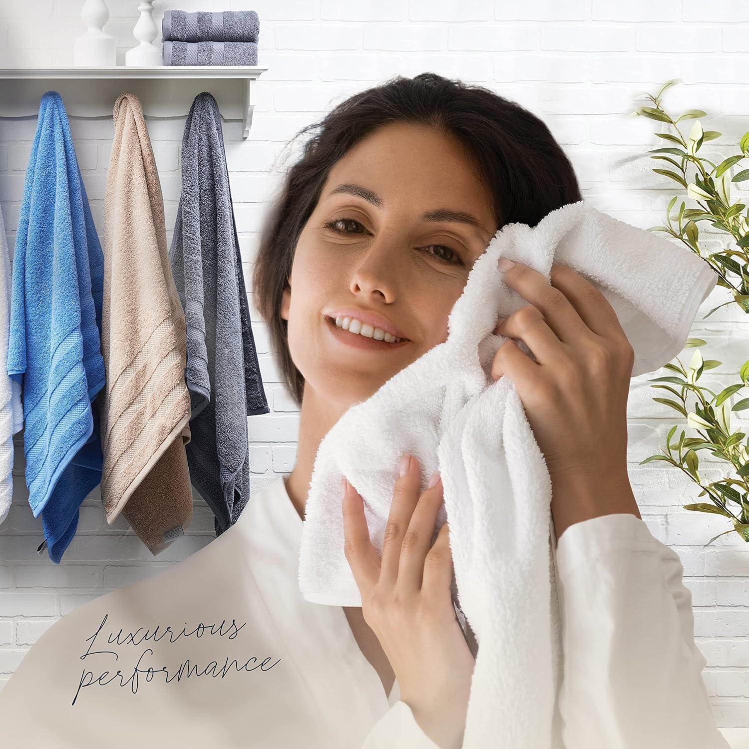 Belador Luxury Wash Cloths 24-Pack - 13x13