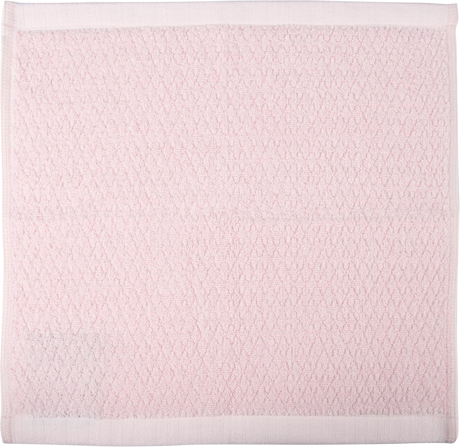 Everplush Diamond Jacquard Washcloths Rose Pink 6 Count
