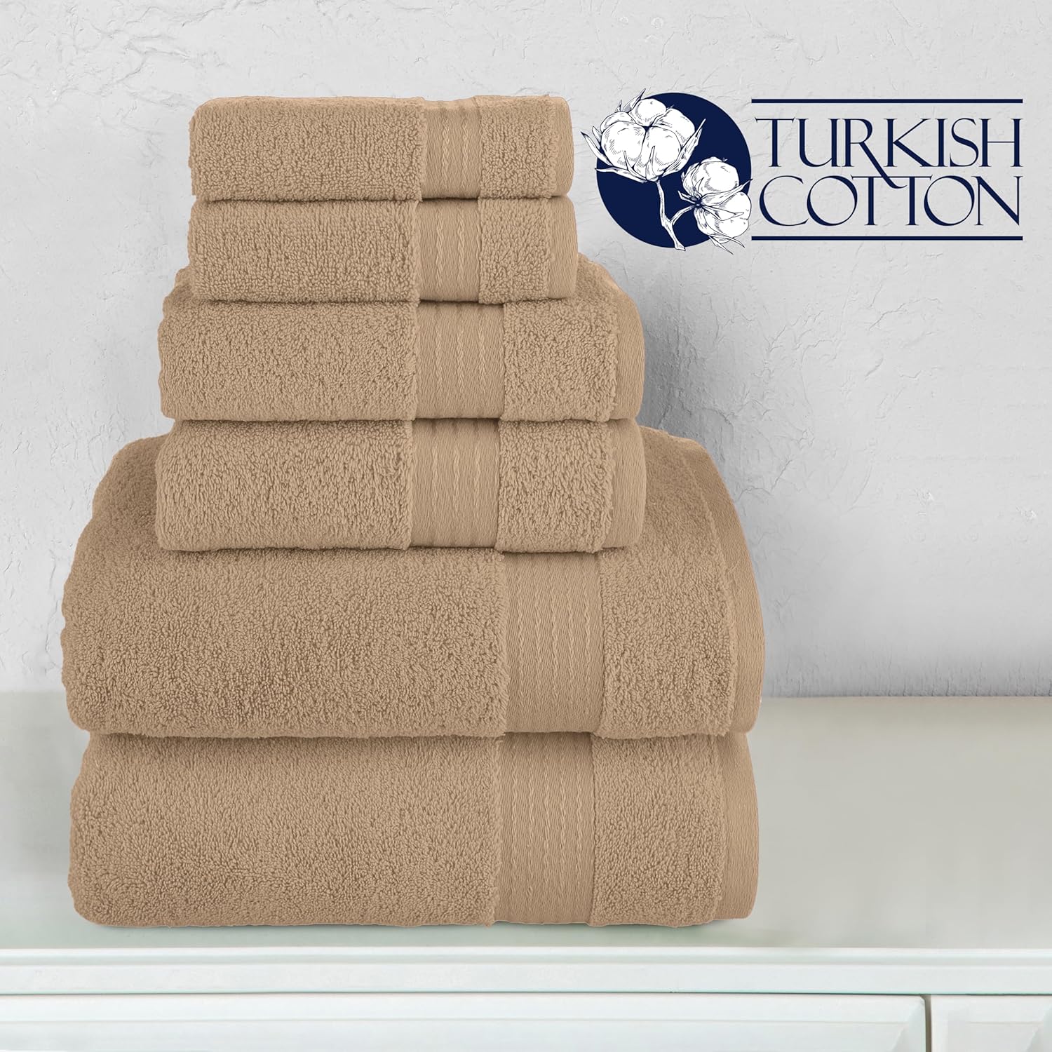 Elegant Comfort Premium 100 Cotton Towel Set