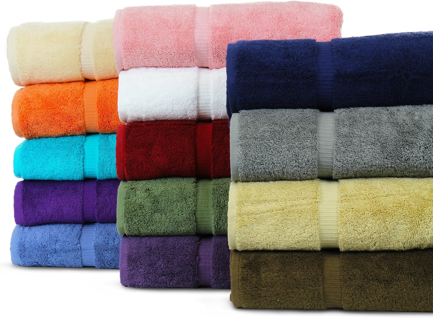 Meticulously Luxurious Turkish Cotton Towels Set