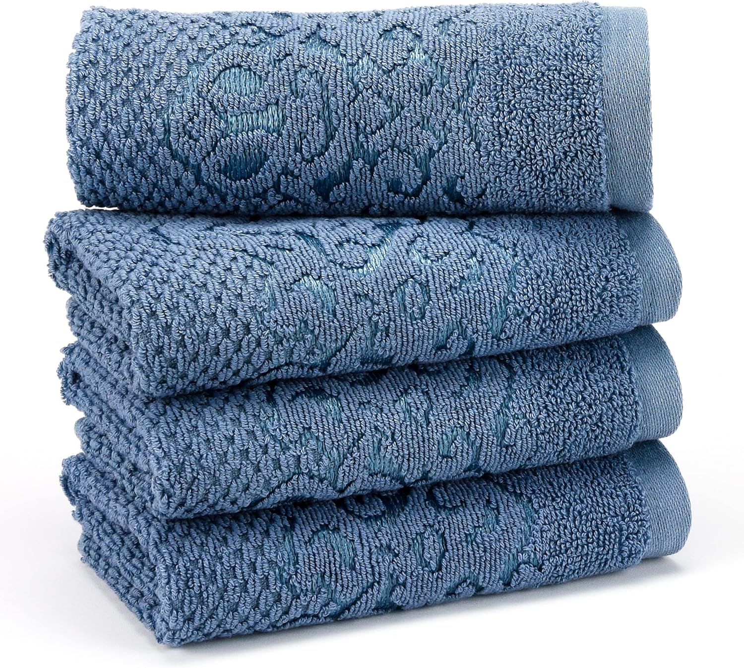 EastNBlue Galata Premium 100 Turkish Cotton Washcloths 4 Pack