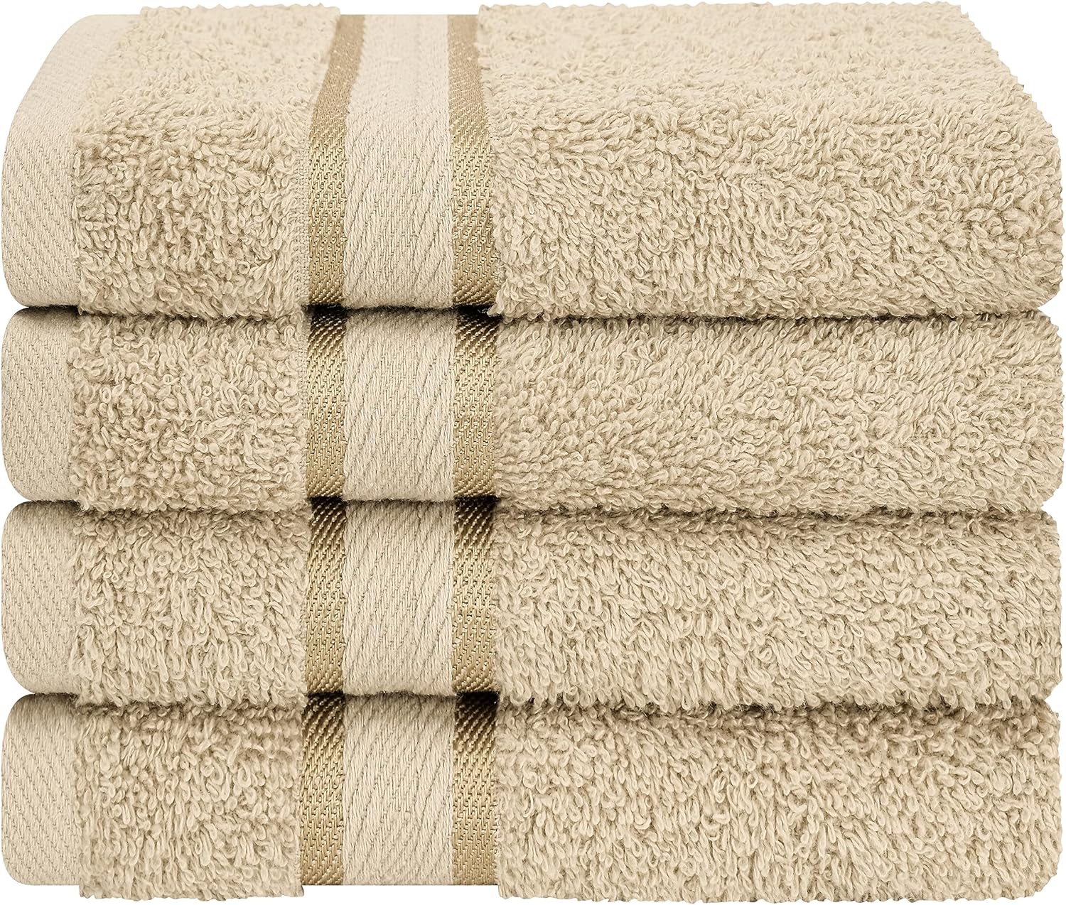Dorlion 4-Piece Soft Cotton Washcloth Set