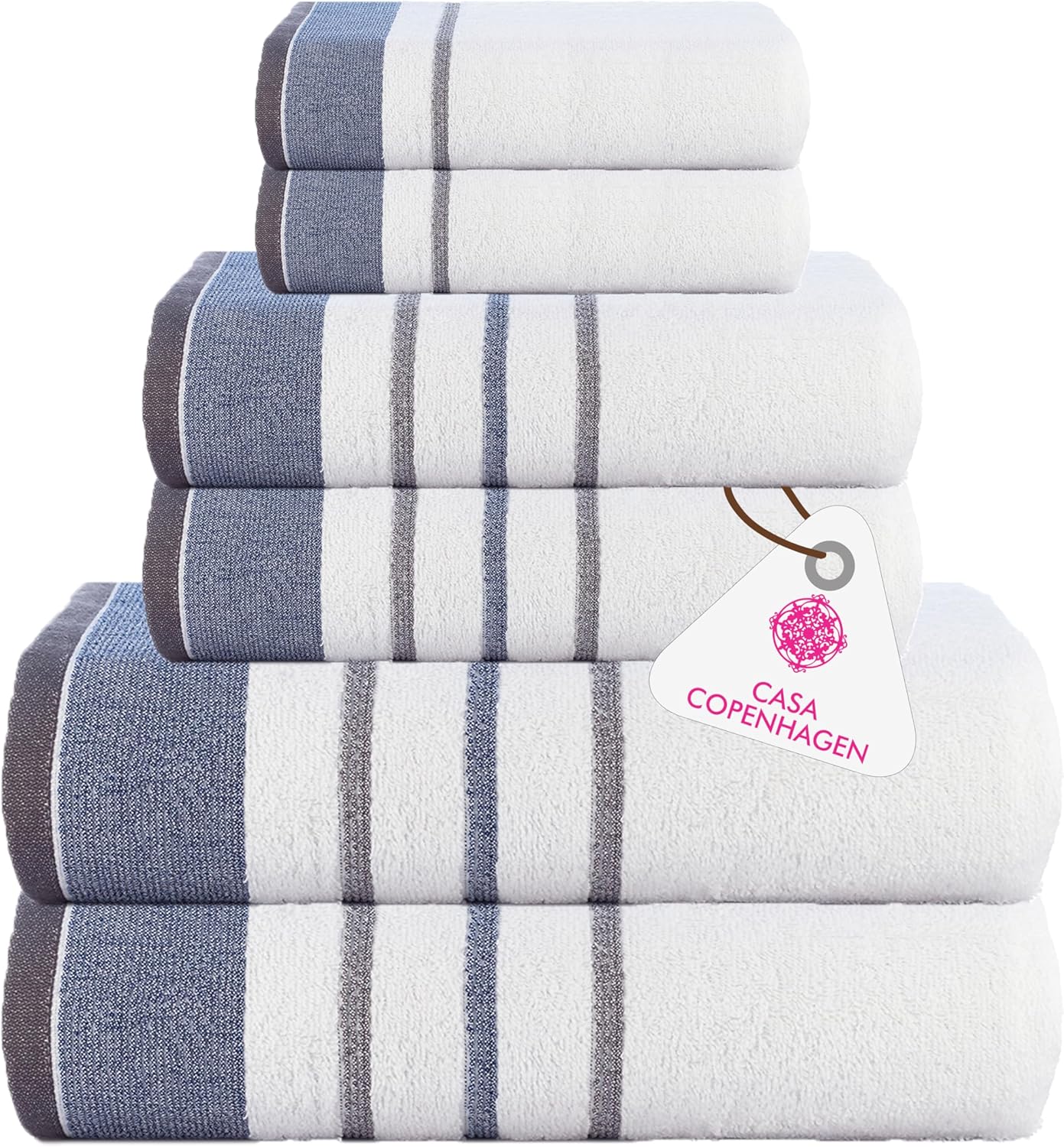 Luxury Cotton Towels for Easy Care Multi-Functional Egyptian Cotton Towel Set