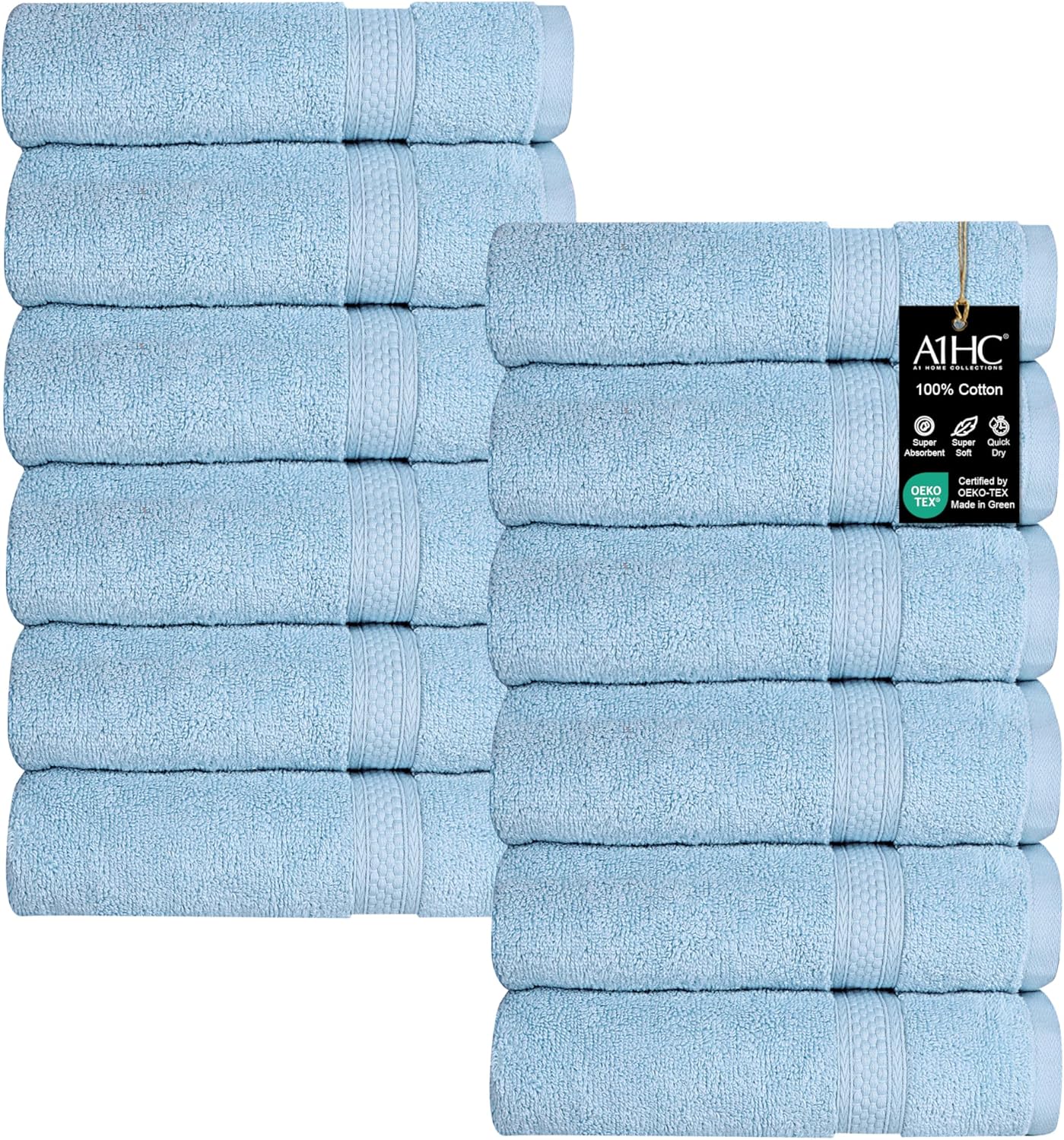 A1HC Washcloth Set for Baths