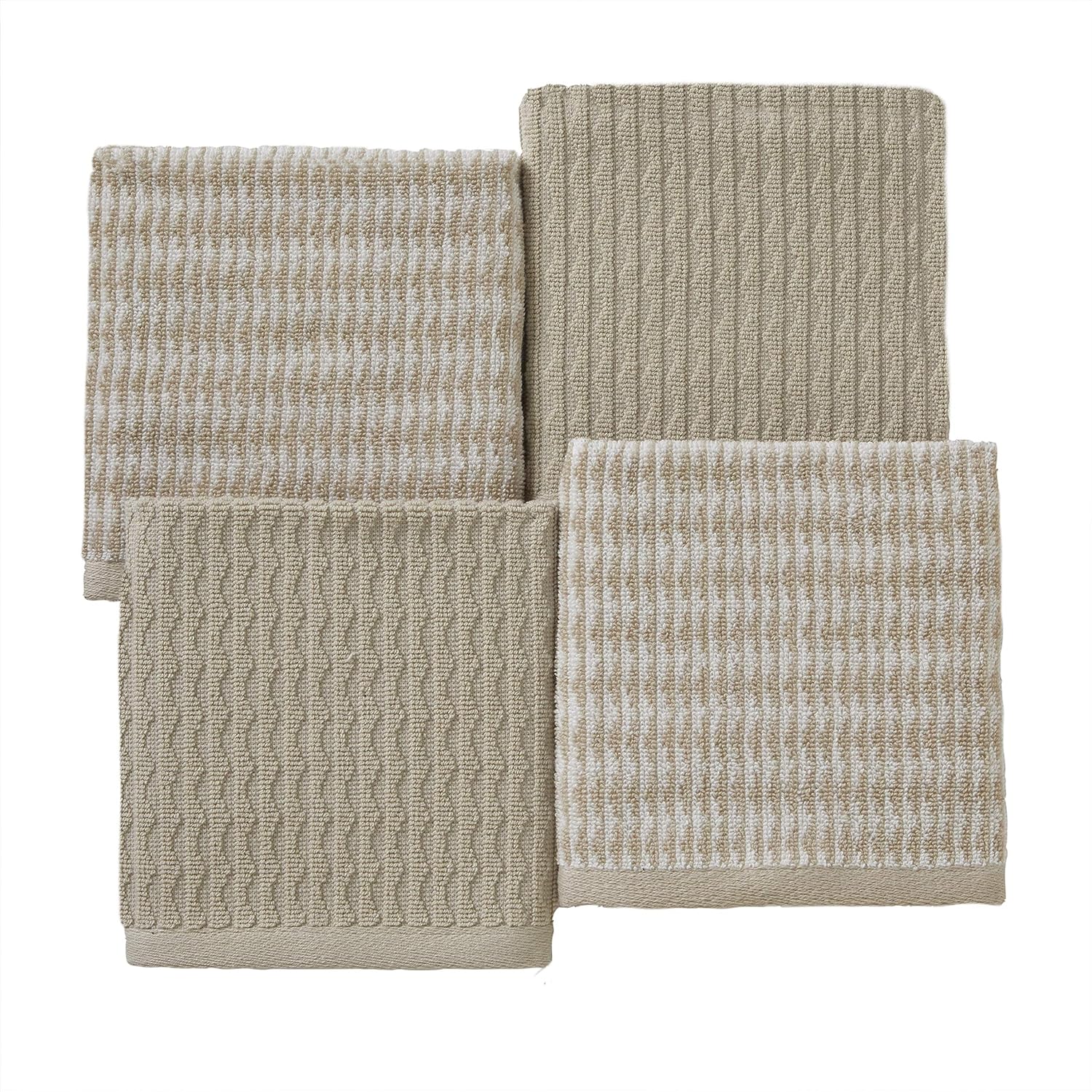 Premium Soft 4-Pack Washcloth Set